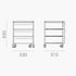 Boxie BXM 3C Container On Wheels / 63cm